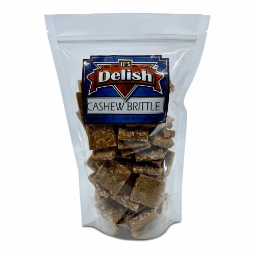 It's Delish® Organic Cashew Brittle Perspective: front