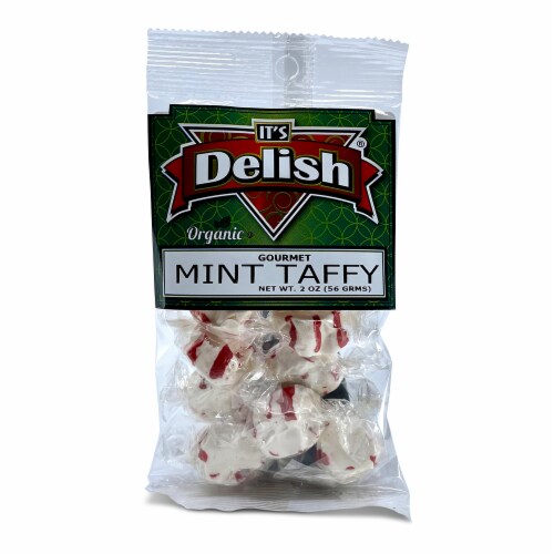 It's Delish® Organic Mint Taffy Perspective: front