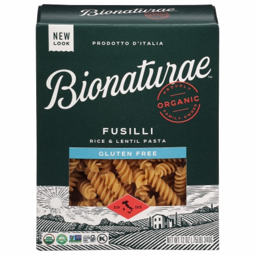 Bionaturae™ Organic Gluten Free Fusilli Perspective: front
