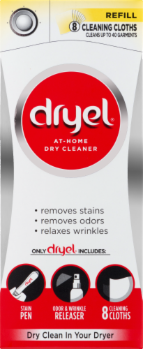Dryel Home Dry Cleaning Refill Laundry Supplies Perspective: front