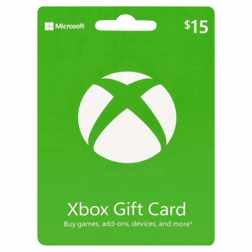 Xbox gift on sale card kroger
