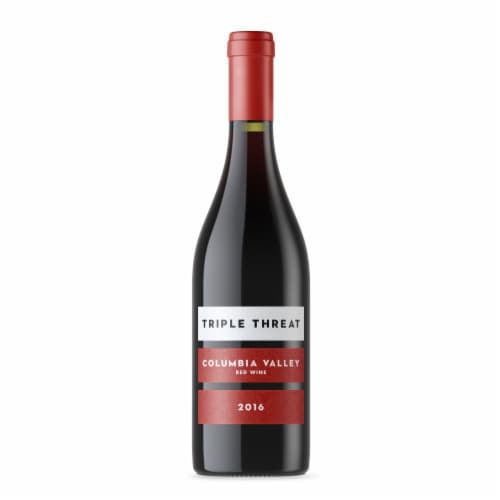 Triple Threat Washington Red Blend Perspective: front