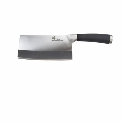 ZHEN A5T VG-10 Series 3-Layer Forged 6.5 in. TPR Handle Light Slicer Chopping Chef Butcher Kn Perspective: front