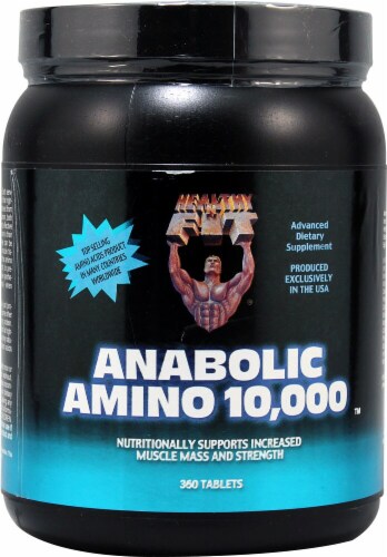 Healthy'N Fit Nutritionals  Amino 10000 Perspective: front