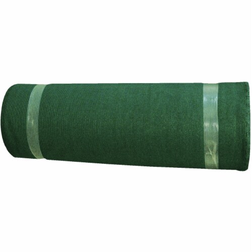 Coolaroo 6 Ft. W. x 100 Ft. L. Forest Green 50% UV Sun Screen Fabric 300364 Perspective: front