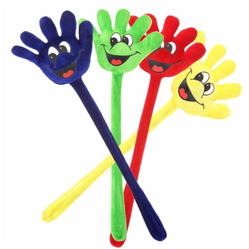 Giftable World AO070007 19 in. Fun Hand with Laughing - 6 Assorted Color Perspective: front