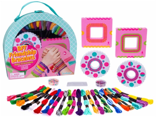 Jewelkeeper BFF Bracelet Activity Kit - DIY for Girls, 4 Looms, 22 Bracelets  & Beads, 8.27 H 9.25 L 2.09 W - Fry's Food Stores