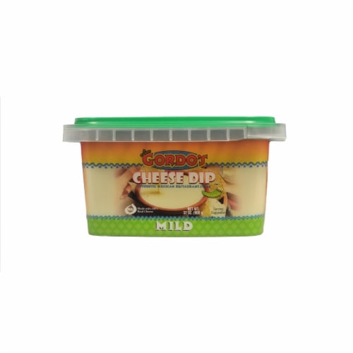 Gordo's Mild Cheese Dip with Jalapeno Perspective: front