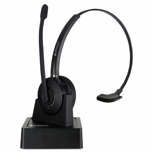 ZuM Maestro Bluetooth Monaural Over The Head Headset, Black