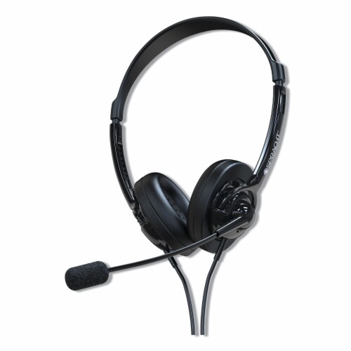 ZuM ZuM350M Monaural Over The Head Headset, Black ZuM ZuM350M Monaural Over The Head Headset, Black