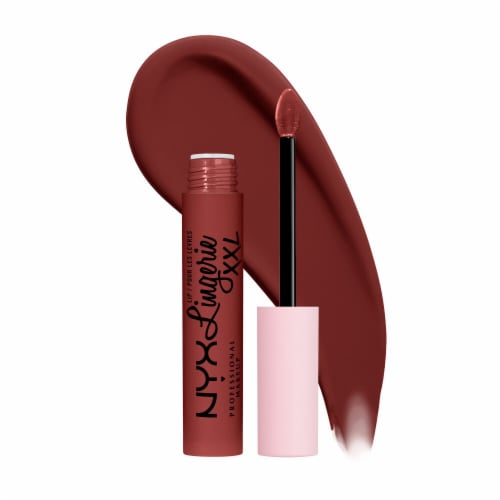 NYX Professional Makeup Lip Lingerie XXL Matte Liquid Lipstick 08 Straps Off Perspective: front