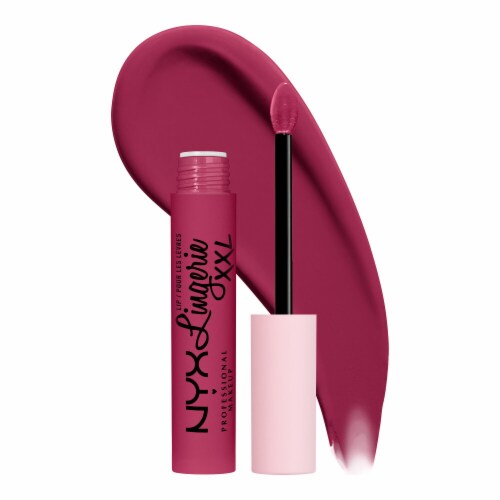 NYX Professional Makeup Lip Lingerie XXL Matte Liquid Lipstick 18 Stayin Juicy Perspective: front