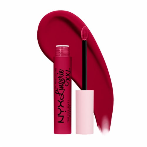 NYX Professional Makeup Lip Lingerie XXL Matte Liquid Lipstick 21 Stamina Perspective: front