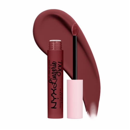 NYX Professional Makeup Lip Lingerie XXL Matte Liquid Lipstick 24 Strip N Tease Perspective: front