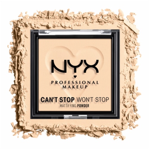 NYX Professional Makeup Can't Stop Won't Stop Mattifying Powder - Fair Perspective: front