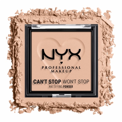 NYX Professional Makeup Can't Stop Won't Stop Medium Mattifying Powder Perspective: front