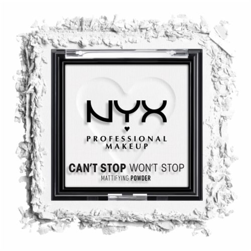 NYX Professional Makeup Can't Stop Can't Stop Won't Stop Mattifying Powder Brightening Translucent Perspective: front