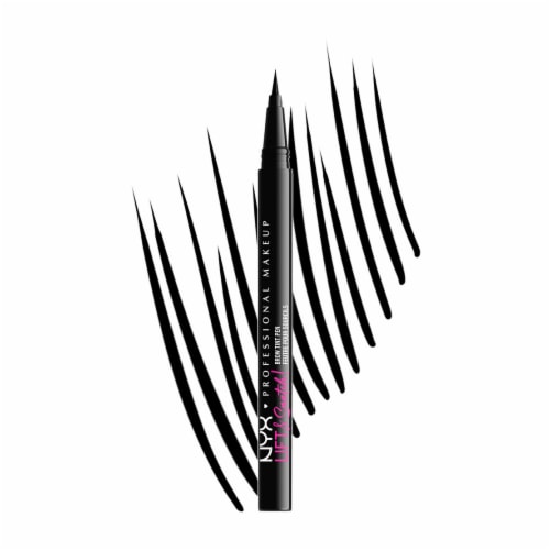 NYX Professional Makeup Lift and Snatch Brow Tint Pen 10 Black Perspective: front
