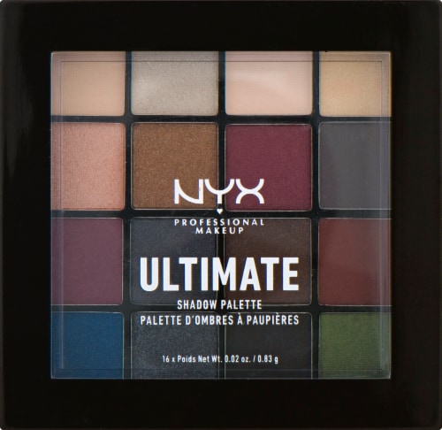 NYX Professional Eyeshadow Palette Perspective: front