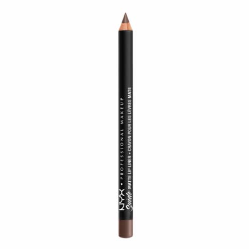 NYX Professional Makeup Suede Lip Liner Matte 21 Brooklyn Thorn Perspective: front