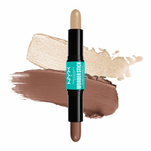 NYX Professional Makeup Wonder Stick Highlight + Contour Face Stick 02 Universal Light Perspective: front