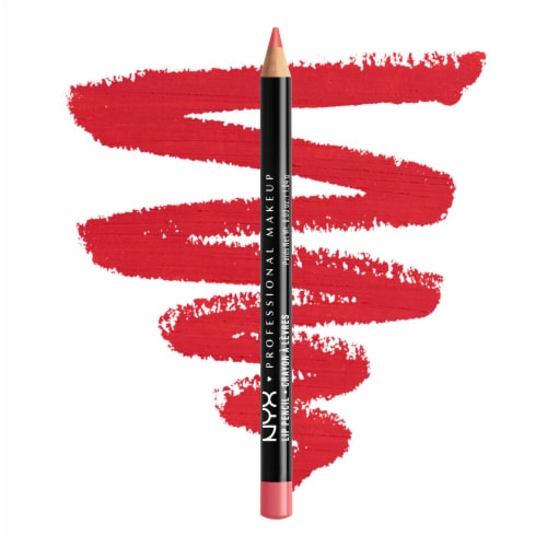 NYX Professional Makeup Slim Lip Pencil Lip Liner 817 Hot Red Perspective: front