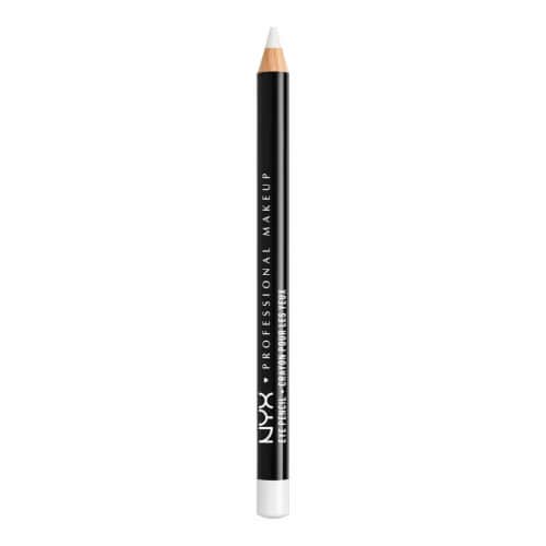 NYX Professional Makeup Slim Eye Pencil Eyeliner 906 White Perspective: front