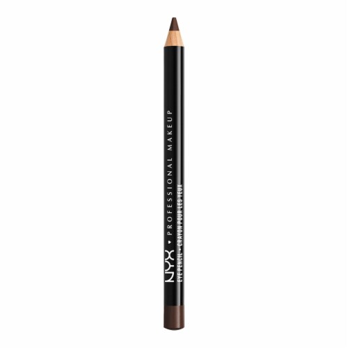 NYX Professional Makeup Slim Eye Pencil Eyeliner 931 Black Brown Perspective: front