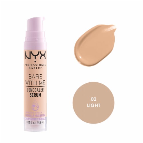 NYX Professional Makeup Bare With Me Concealer Serum 02 Light Perspective: front