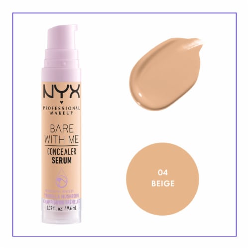 NYX Professional Makeup Bare With Me Concealer Serum 04 Beige Perspective: front