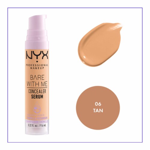 NYX Professional Makeup Bare With Me Concealer Serum 06 Tan Perspective: front