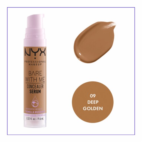 NYX Professional Makeup Bare With Me Concealer Serum 09 Deep Golden Perspective: front