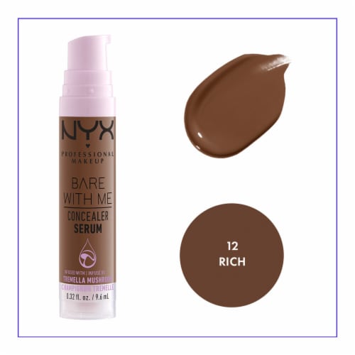 NYX Professional Makeup Bare With Me Concealer Serum 12 Rich Perspective: front