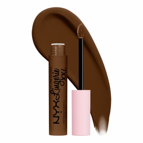 NYX Professional Makeup Lip Lingerie XXL Matte Liquid Lipstick 30 Goin Desnuda Perspective: front