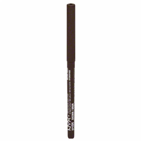 NYX Professional Makeup Brown Retractable Eye Liner Pencil Perspective: front