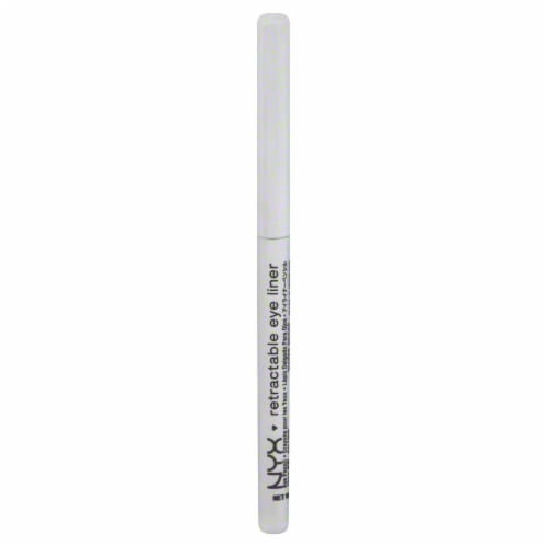 NYX Professional Makeup Retractable Silver Eyeliner Perspective: front