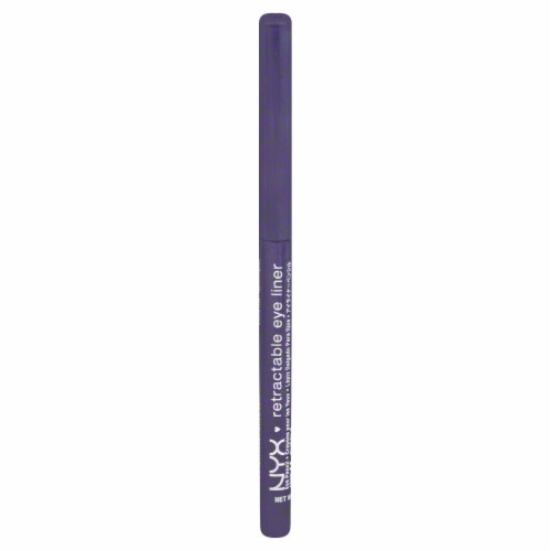 NYX Professional Makeup Retractable Purple Eye Liner Pencil Perspective: front