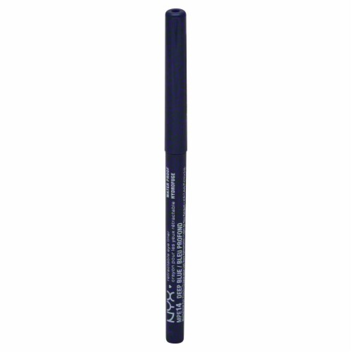 NYX Professional Makeup Deep Blue Retractable Eye Liner Pencil Perspective: front