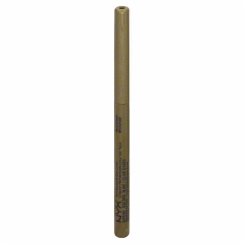 NYX Professional Makeup Golden Olive Retractable Eye Liner Pencil Perspective: front