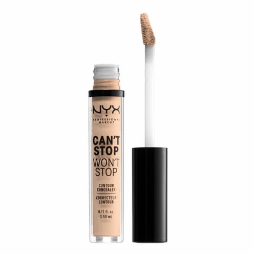 NYX Can\'t Stop Won\'t Stop Vanilla Contour Concealer, 0.11 fl oz - Kroger