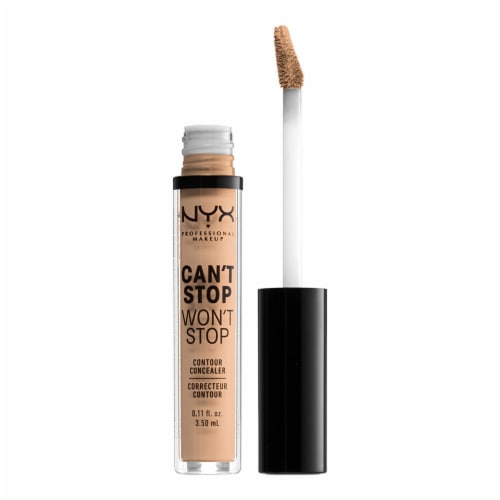 varsel bladre Anger NYX Can't Stop Won't Stop Natural Contour Concealer, 0.11 fl oz - Fry's  Food Stores