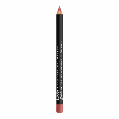 NYX Professional Makeup Suede Lip Liner Matte 53 Brunch Me Perspective: front