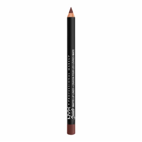 NYX Professional Makeup Suede Lip Liner Matte 55 Cold Brew Perspective: front