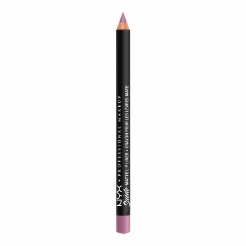 NYX Professional Makeup Suede Lip Liner Matte 63 Violet Smoke Perspective: front