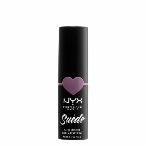 NYX Professional Makeup Suede Matte Lipstick - Violet Smoke Perspective: front