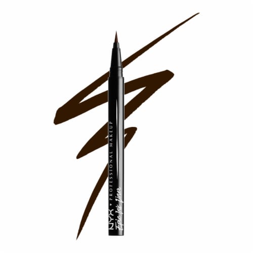 NYX Professional Makeup Epic Ink Eye Liner Brown Perspective: front