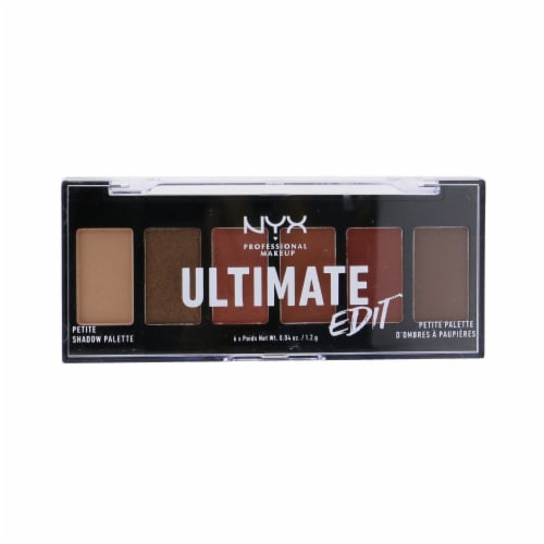 NYX Professional Makeup Ultimate Edit Eyeshadow Palette - Warm Neutrals, 1  ct - City Market