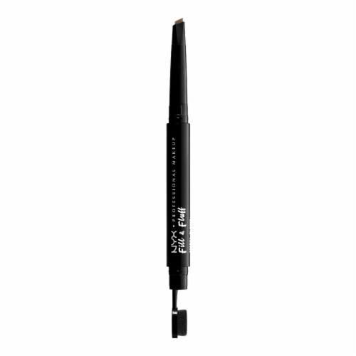 NYX Professional Makeup Augenbrauenstift, Micro Brow Pencil, Beidseitig mit  ausdrehbarem Augenbrauenstift und Bürstchen, Vegane Formel, Farbton