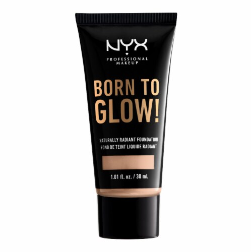NYX Professional Makeup Born To Glow Foundation Naturally Radiant 5 Light Perspective: front