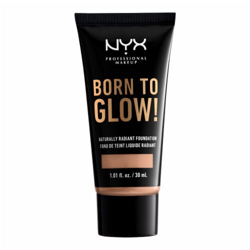 NYX Professional Makeup Born To Glow Foundation Naturally Radiant 7.5 Soft Beige Perspective: front